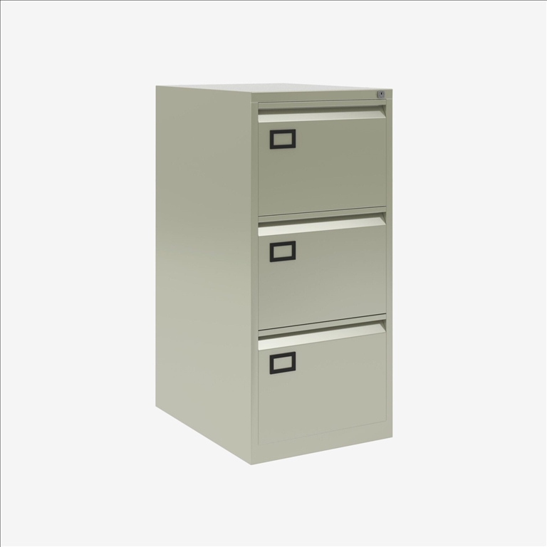 Bisley Contract Foolscap 3 Drawer Filing Cabinet